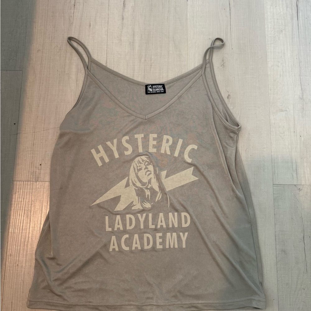 Hysteric Glamour Gray Ladyland Academy Camisole
